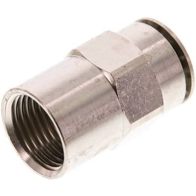 16mm x G1/2'' Messing Insteekfitting Binnendraad FKM