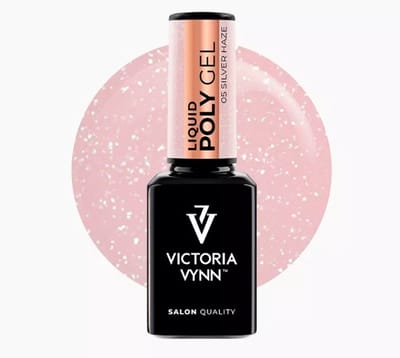 Liquid Polygel Silver Haze nr 05 Victoria Vynn 15ml Hema/DiHema vrij gelnagels - gel - liquidgel - polygel - nagels - manicure - nagelverzorging - nagelstyliste - buildergel - builder - uv / led - opbouwnagels - 15ml - Caramdia