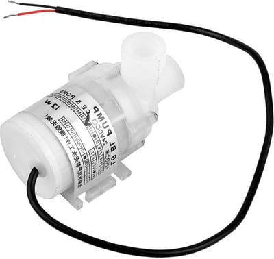 Ultra-quiet Mini DC 12V 12W White Food-Safe Brushless Submersible Pump - 3.5m Lifting Head - Environmentally Friendly and Energy Saving - Water Pump