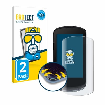 BROTECT - Screenprotector voor Garmin Edge 1040 - Folie Beschermfolie matte volledig dekking 2 Stuks