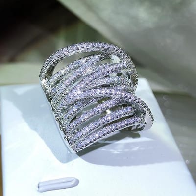 100% 925 Sterling Zilver Oorsprong Diamanten Ring Voor Vrouwen Anillo De Trouwringen Diamanten Verlovingsring Anel Edelsteen Anel Vrouwen 9 gray