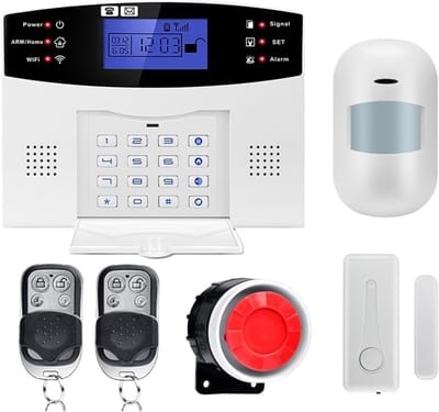 Alarmsysteem Huis - Beveiligingssysteem Inbraak - Thuis Beveiligen - GSM Tuya App Controle - 22.9 x 12.7 x 12.7 cm