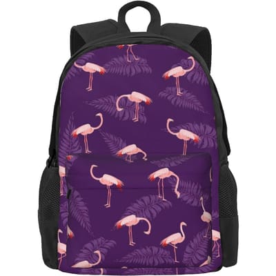 Tropische Palmblad Rugzak Jungle Print Outdoor Rugzakken Jeugd Leuke Schooltassen Hoge Kwaliteit Grote Rugzak 36x32x10cm