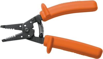 Geïsoleerde Draadstripper - Kabelstripper Cutter - Veilig Elektra Werk - 1000 Volt Bescherming - 10-18 AWG - Oranje