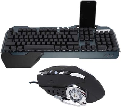 Mechanisch Gaming Toetsenbord en Muis Set met LED Verlichting