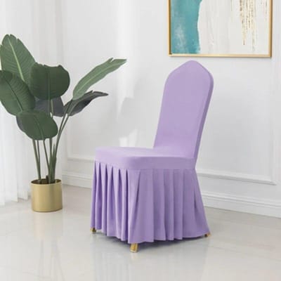 24 Kleuren Bruiloft Stoelhoezen Spandex Lycra Universele Geplooide Stoelhoes Bruiloft Hotel Banket Decoratie Geplooid Dik 1pcs