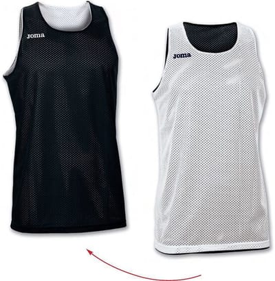 Joma Aro Reversible Shirt Heren - Wit / Zwart | Maat: M