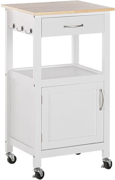 SIENA - Keukentrolley - Wit - MDF