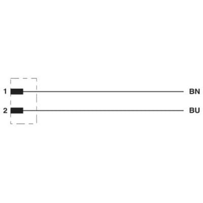 Phoenix Contact 1410752 Sensor/actuator connector, geassembleerd Aantal polen (sensoren): 2 1.50 m 1 stuk(s) Piece