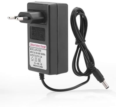 Allecto - Lithium Ion Accu Adapter - Vervangende Oplader 21V 2A - Multi-Bescherming - EU - Adapter - Geschikt voor Lithium Ion Accu - Model 21V