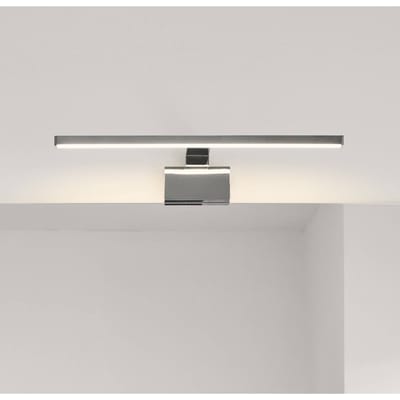 Nordlux Badkamer wandlamp Marlee, metaal, chroom afwerking, 50 cm, 3.000K