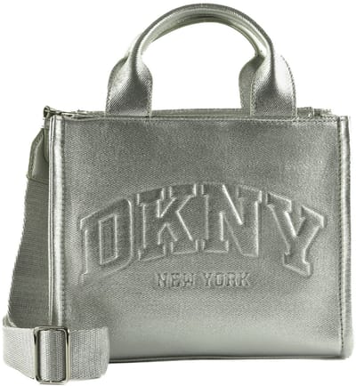 DKNY handtas schoudertas Hadlee Tote Bag Silver zilverkleurig