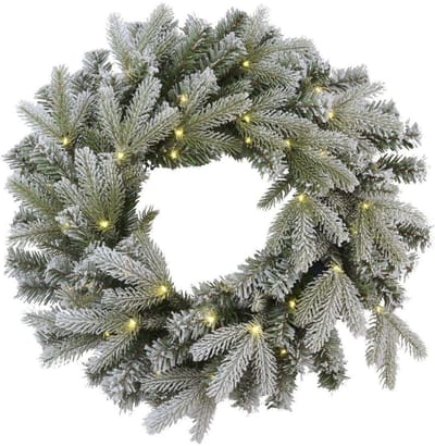 House of Nature Trondheim krans met 50 lampjes 60cm
