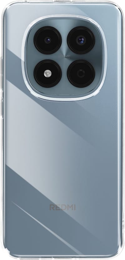 Mayaxess, Hoesje voor Redmi Note 15 Pro 4G van Zacht Schokbestendig Siliconen, Transparant