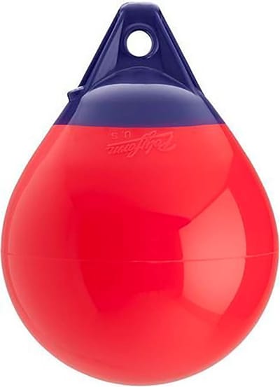 Fender/stootwillen 29 x 38 cm rood (SCANB40R)