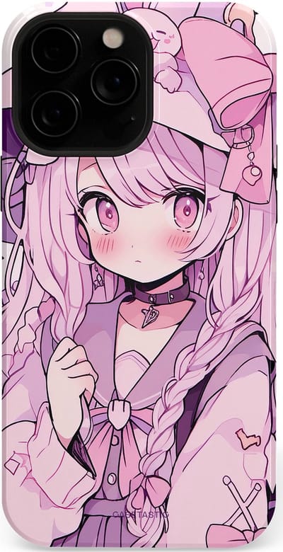 Casetastic Hoesje Geschikt voor Apple iPhone 13 Pro Max Magsafe - Stijlvolle Beschermende Duo-layer Case - Manga Magie