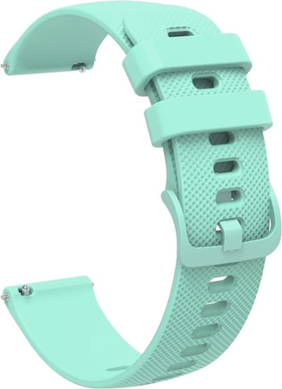 Siliconen bandje - Fossil Gen 5E 44 mm / Gen 6 44 mm / Fossil Female modellen - mintgroen