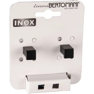 Bertomani Meubelknop - Rvs - 9x9mm - Set Van 2