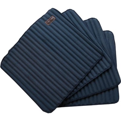 Kentucky Horsewear - Onderbandages - Marineblauw - Set van 4 - Maat 45 x 30