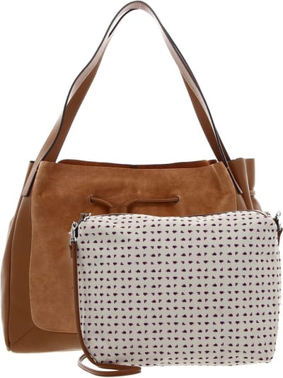 PICARD Leren Schoudertas Journey Bucket Bag Cognac Bruine