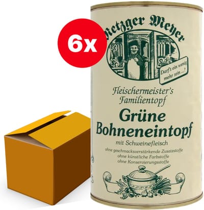 Groene Bonen soep - 1,16 kg - Doos 6 stuks
