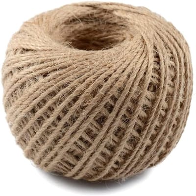 Natuurlijke Jute Touw van 100 Meter - 3mm Dikke Touw voor DIY, Tuinieren en Creatieve Projecten