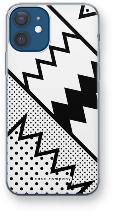 Case Company® - Hoesje geschikt voor iPhone 12 mini hoesje - Pop Art #5 - Soft Cover Telefoonhoesje - Bescherming aan alle Kanten en Schermrand