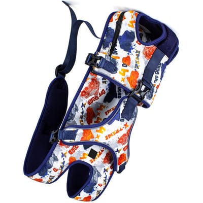 Sac à dos de transport pour animaux de compagnie TAILUP pour chiens Résistant à l'eau Réglable Confortable Pratique Convient aux animaux de taille moyenne et petite Colored letters