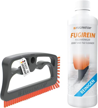 Voegenborstel met voegenreiniger 250 ml - Effectieve voegenreinigingsset voor badkamer en keuken