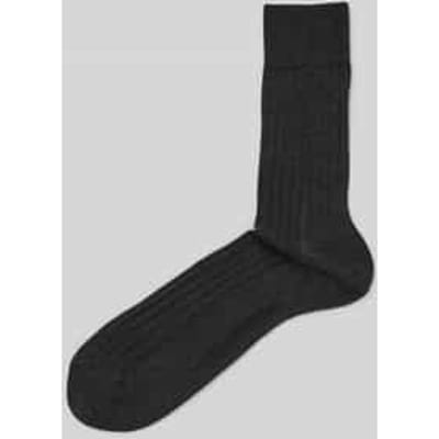 FALKE Milano met klimaatactieve zool katoen sokken heren grijs - maat 39-40