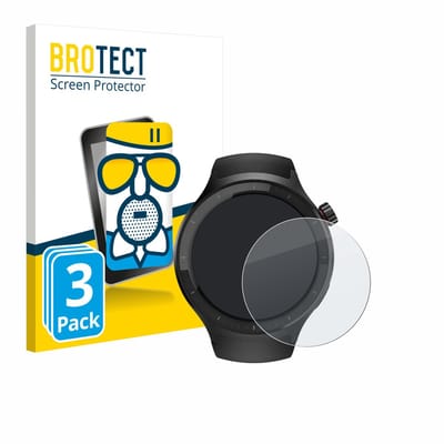 BROTECT - Screenprotector voor Motorola Moto Watch 2026 - Folie Beschermfolie Beschermglas matte 3 Stuks