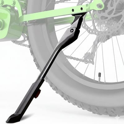 Famanu - Fietsstandaard met 40 mm gatafstand, aluminium, stabiel en duurzaam