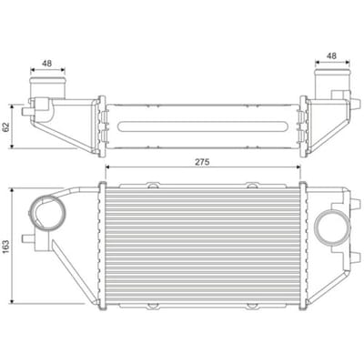 Intercooler VALEO 818381