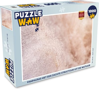 Puzzel Pampasgras - Structuur - Planten - Natuur - Legpuzzel - Puzzel 1000 stukjes volwassenen
