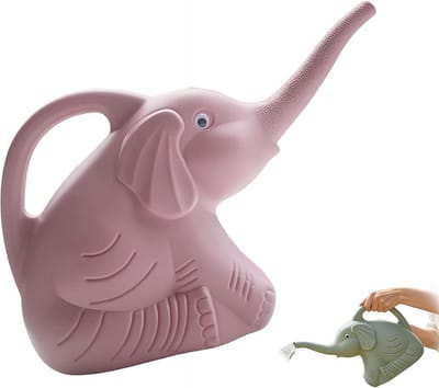 Olifant Gieter - Plantenbewateraar Kinderen - Planten Water Geven - Lange Nauwkeurige Tuit - 30 cm Lengte - Roze