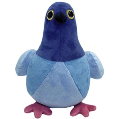 Interessant Spel Anime Merchandise Gekke Duif Spel Vul Pluche Dier Duiven Knuffel Speelgoed Voor Kinderen Verjaardagscadeaus Huisdecoratie blue