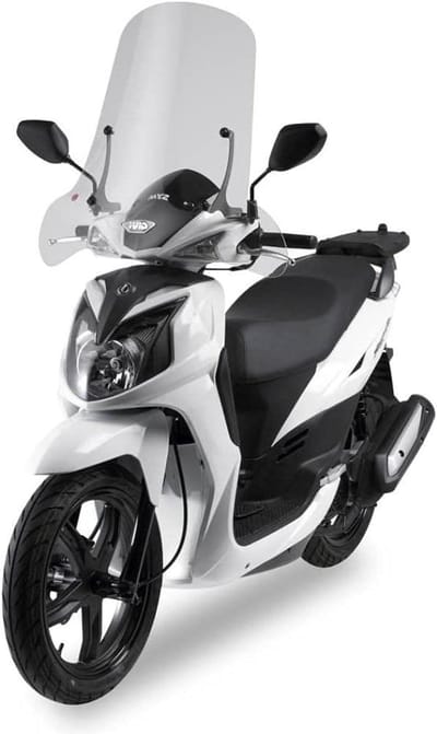 Windscherm Scooter - Scooter Windgeleider - Bescherming Tegen Wind - Specifiek Model - 62 x 71 cm - Transparant