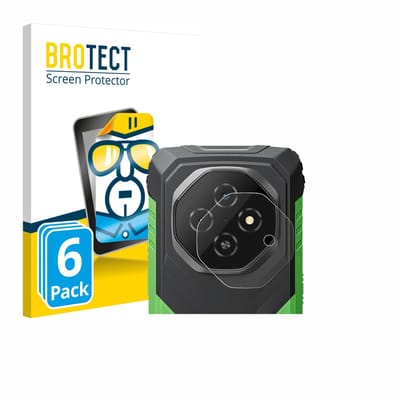 BROTECT - Screenprotector voor Blackview Fort 1 (ALLEEN Camera Lens) - Folie Beschermfolie transparant 6 Stuks