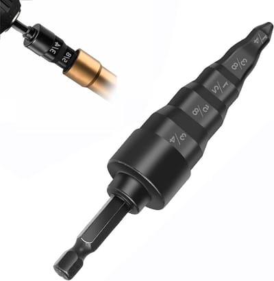 ByShane - Jadeshay Pipe Expander voor Airconditioning - 5-in-1 Multifunctionele Boor voor Koperen Buis - Uitbreidingsgereedschap - Afmetingen: 1/4 Inch, 3/8 Inch, 1/2 Inch, 5/8 Inch, 3/4 Inch