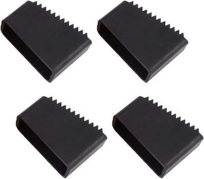 Ladder Voet Covers - Ladderdoppen Rubber - Ladder Stabiliseren - Verbeterde Antislip Grip - 55 x 38 x 25 mm