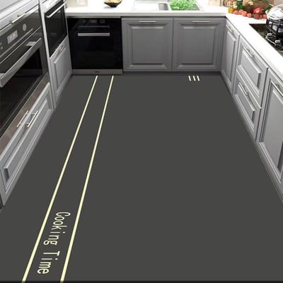 PVC Keuken Dikke Matten Waterdicht Huisdecoratie Vloerkleed Groot Anti-vet Voetmat Antislip Tapijt Moderne Woonkamer Tapijten 120*160cm