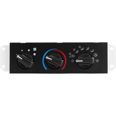 Auto Auto AC Kachelbediening met Ventilatormotorschakelaar 55037473AB Geschikt voor Jeep Wrangler black