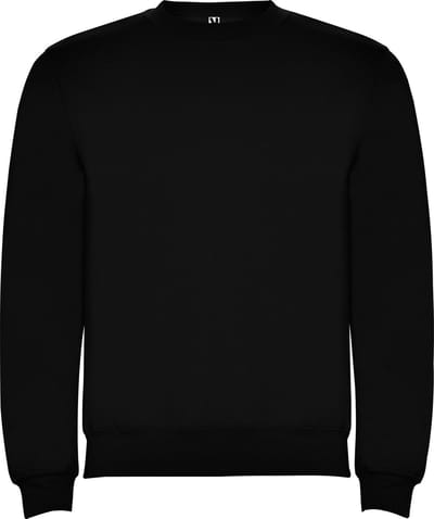 Zwarte kinder unisex OEKO TEX sweater Classica merk Roly 4 jaar 98-104