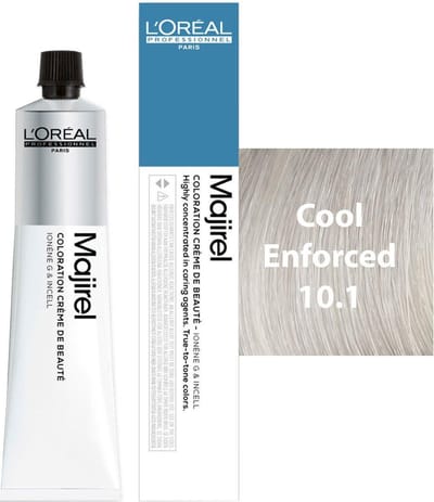 L’Oréal Professionnel - Majirel Cool Inforced - 10.1 - Permanente haarkleuring voor alle haartypes - 50 ml