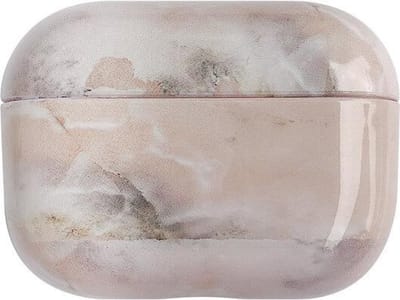 KELERINO. Marmer Case Cover geschikt voor Airpods Pro - Beschermhoes - Bruin