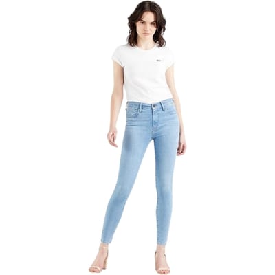 Levis Dames/Dames High Rise Skinny Jeans (Eclipse Center)