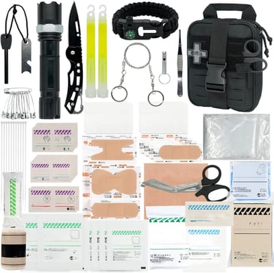 GTB® Noodpakket voor Thuis Overheid - Noodpakket voor Thuis - Overlevingspakket - Compleet pakket - 100 Elementen