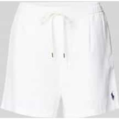 regular fit linnen short met trekkoord