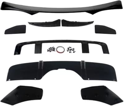 Bumper Diffuser - Passend voor BMW X5 F15 2013, Front splitter en Achterdiffuser - Voor Auto Styling, Vervanging en Tuning
