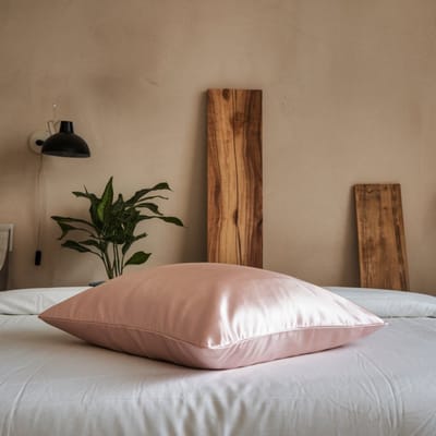 4x Zijden Kussensloop 50x60cm Roze Hotelsluiting 19 Momme - Kussensloop set - Luxe Silk Kussensloop 100% moerbei zijde - Zijde kussensloop - Silk Heaven - 50x60cm / Hotelsluiting